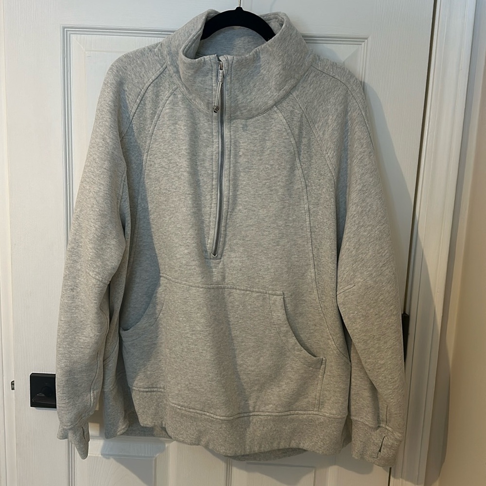 Lululemon Scuba Oversized Funnel Neck Half Zip *Long